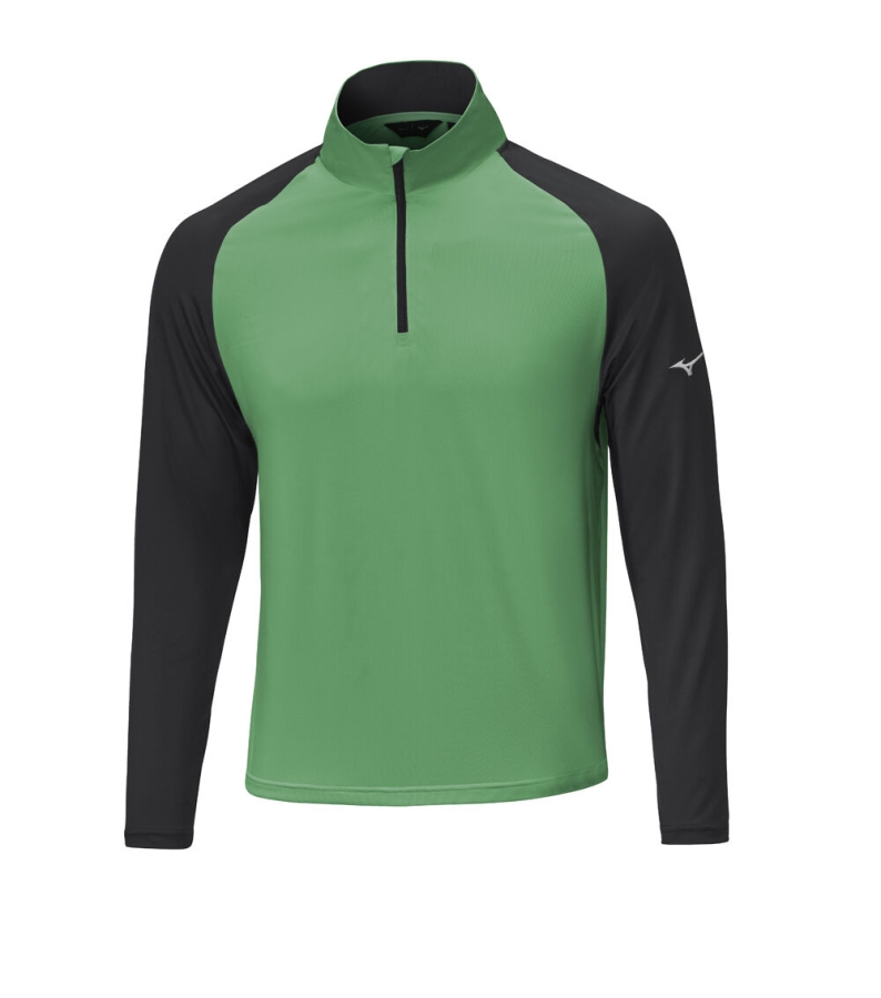 Mizuno Quick Dry Breeze 1/4 Zip Mint