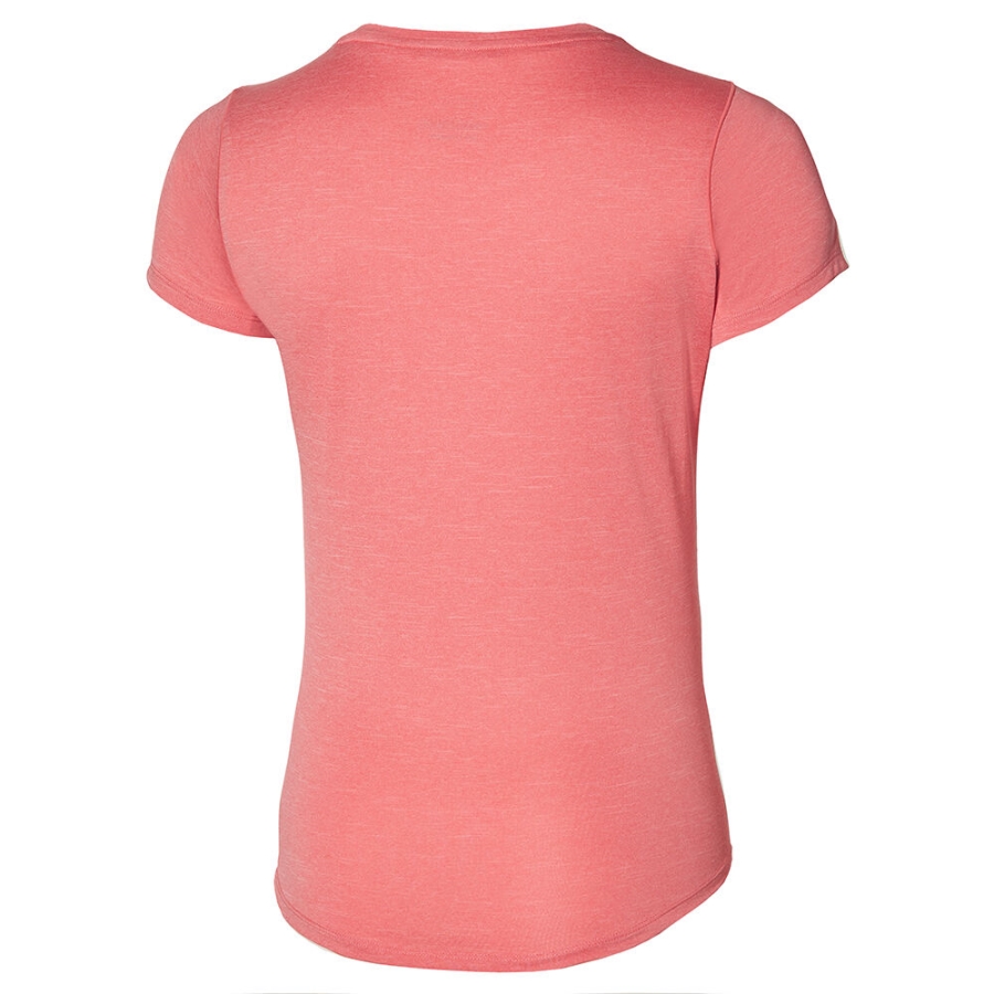 Mizuno Core RB Graphic Tee Tea Rose