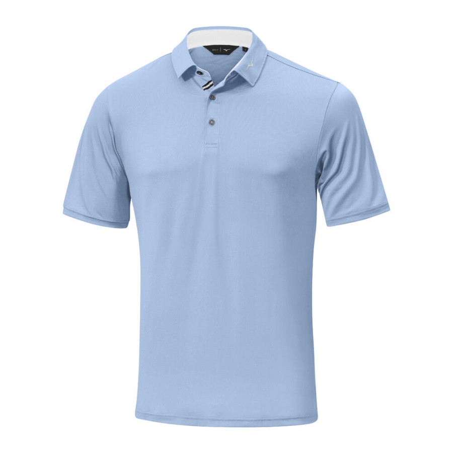 Mizuno Move Tech Quick Dry Polo Blue Bell