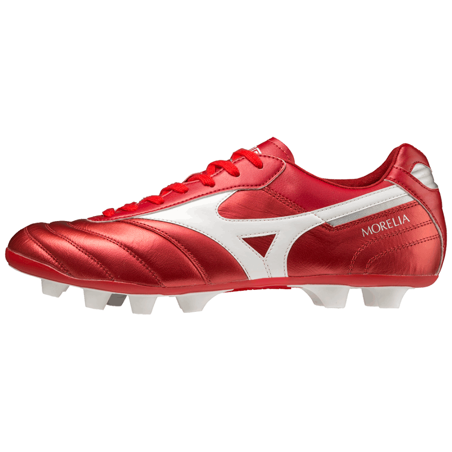Mizuno Morelia II Elite Red-White-Silver