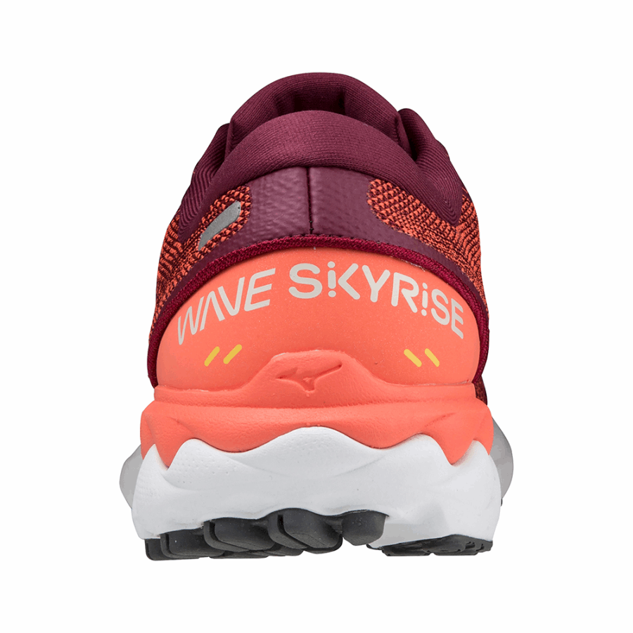 Mizuno Wave Skyrise 2 Port-Coral-Primrose