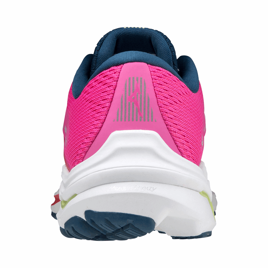 Mizuno Wave Inspire 17 Pink-Nimbus Cloud-Lime