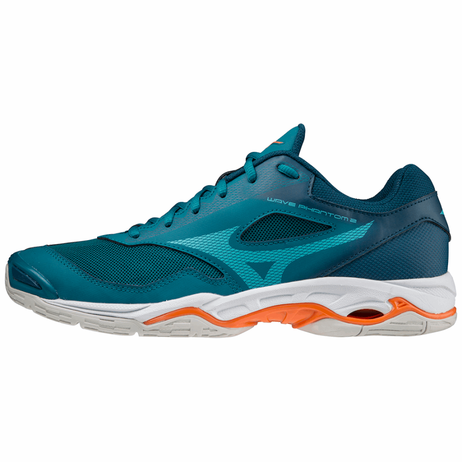 Mizuno Wave Phantom 2 Blue-Ceramic-Firecracke