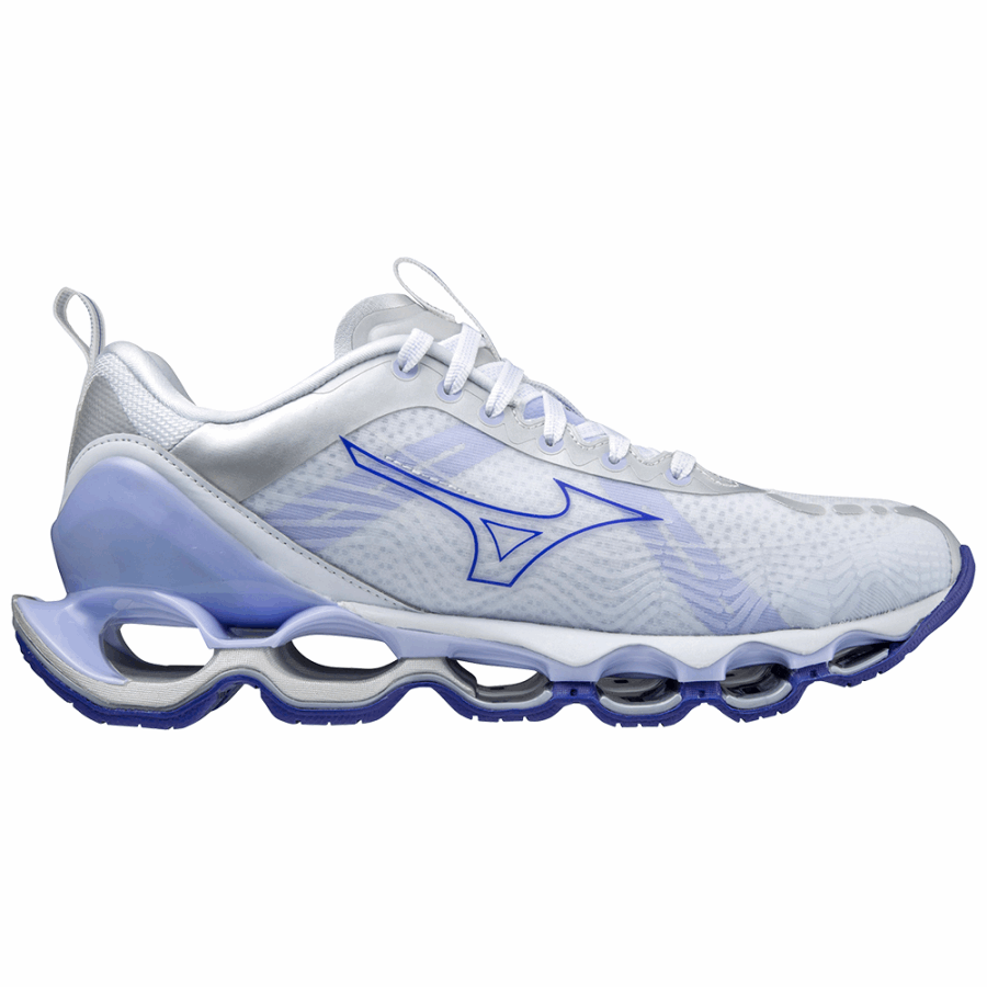 Mizuno Wave Prophecy X White-Violet-Galaxy Silver