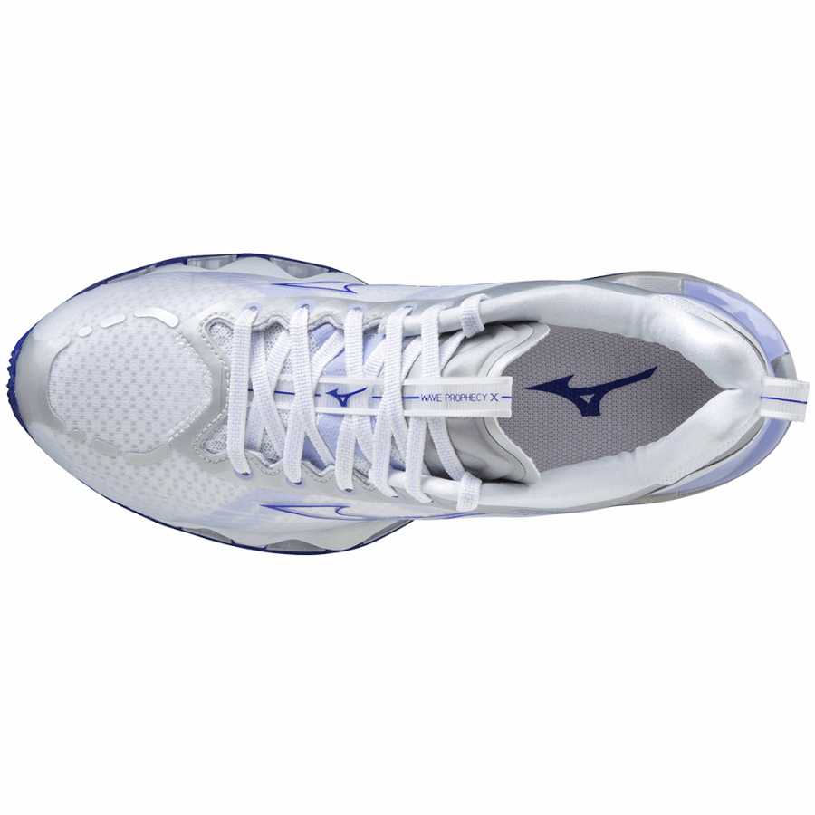 Mizuno Wave Prophecy X White-Violet-Galaxy Silver
