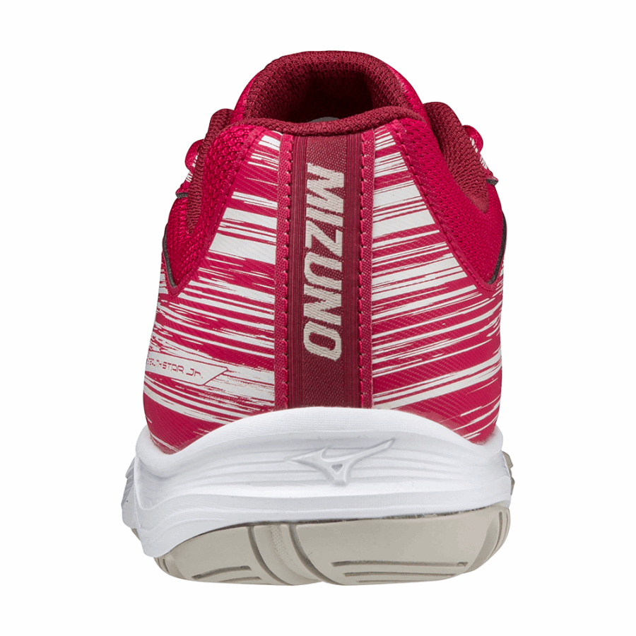 Mizuno Stealth Star Jr NB Red-White Sand-Biking Red