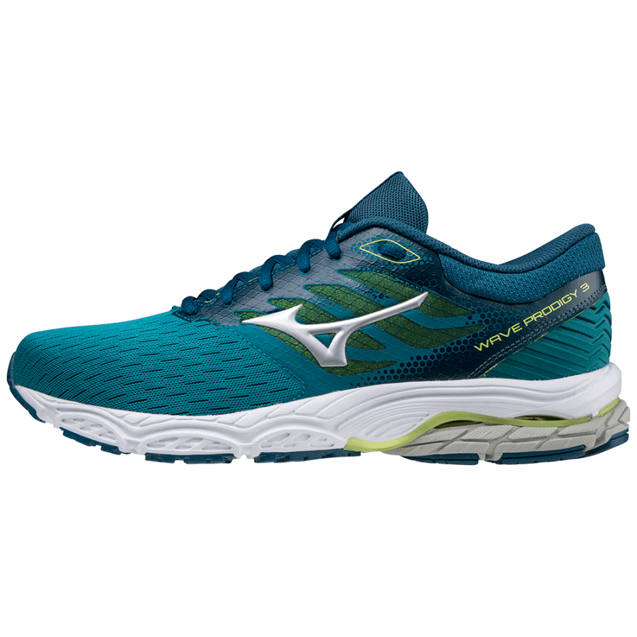 Mizuno Wave Prodigy 3 Blue-Silver-Primrose
