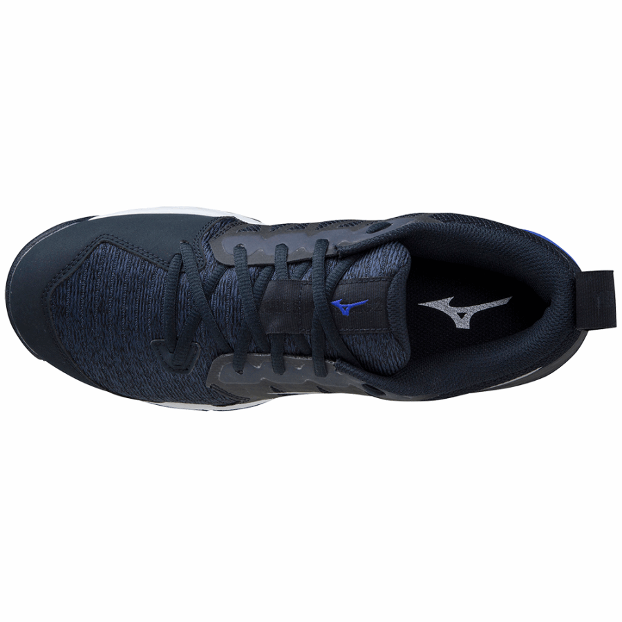 Mizuno Wave Supersonic 2 Captain-Silver-Violet