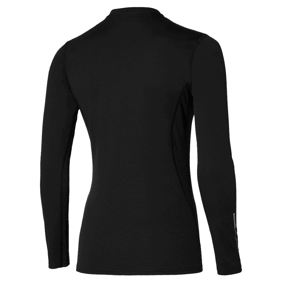 Mizuno Style Mid Weight Crew Black