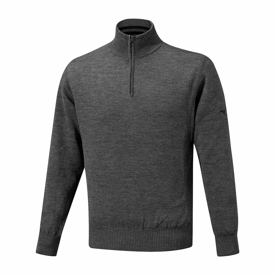 Mizuno Windproof Jumper Grey