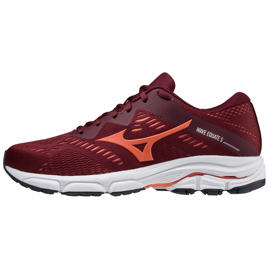 Mizuno Wave Equate 5 Port-Coral-Primrose