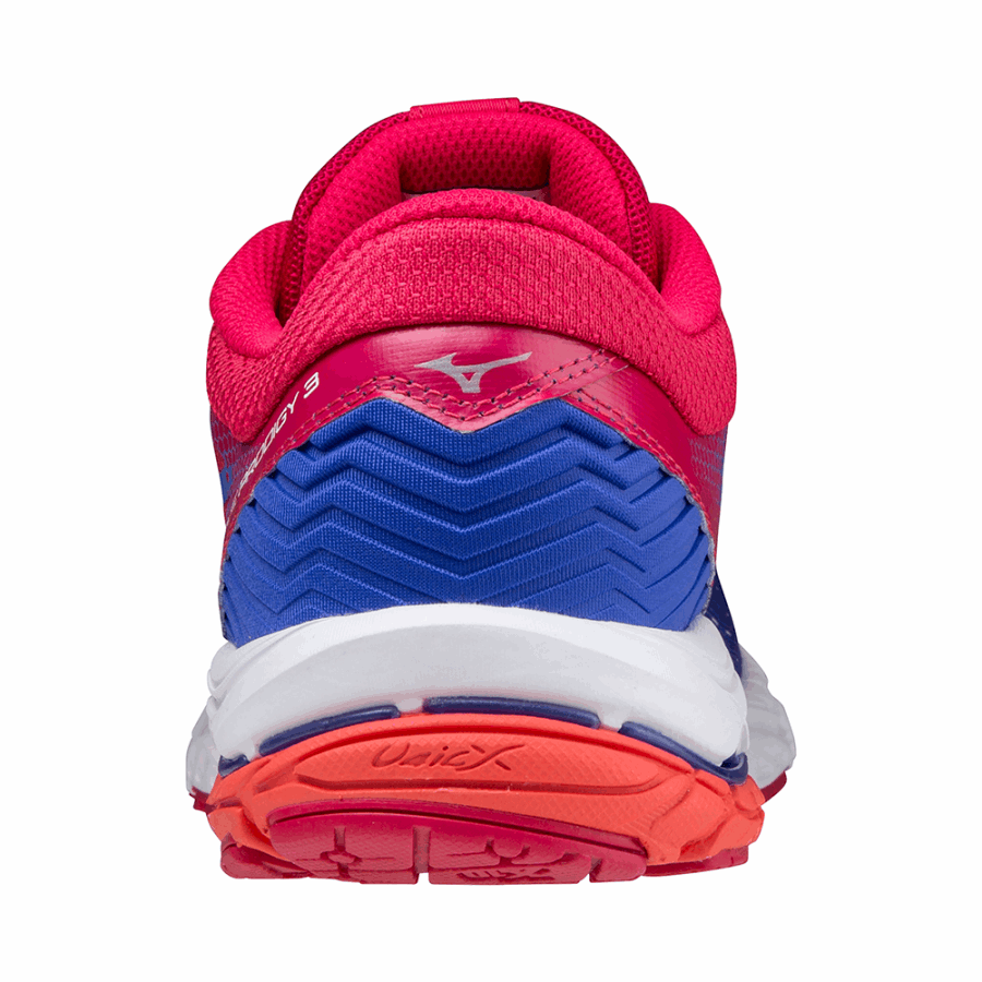 Mizuno Wave Prodigy 3 Blue-Silver-Rose Red