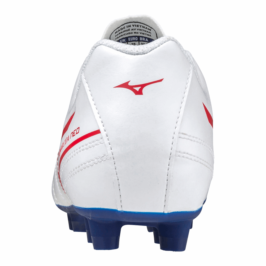 Mizuno Monarcida II SEL Jr White-High Risk Red