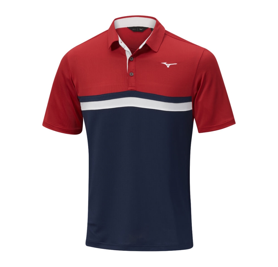 Mizuno Quick Dry Horizon Polo Red