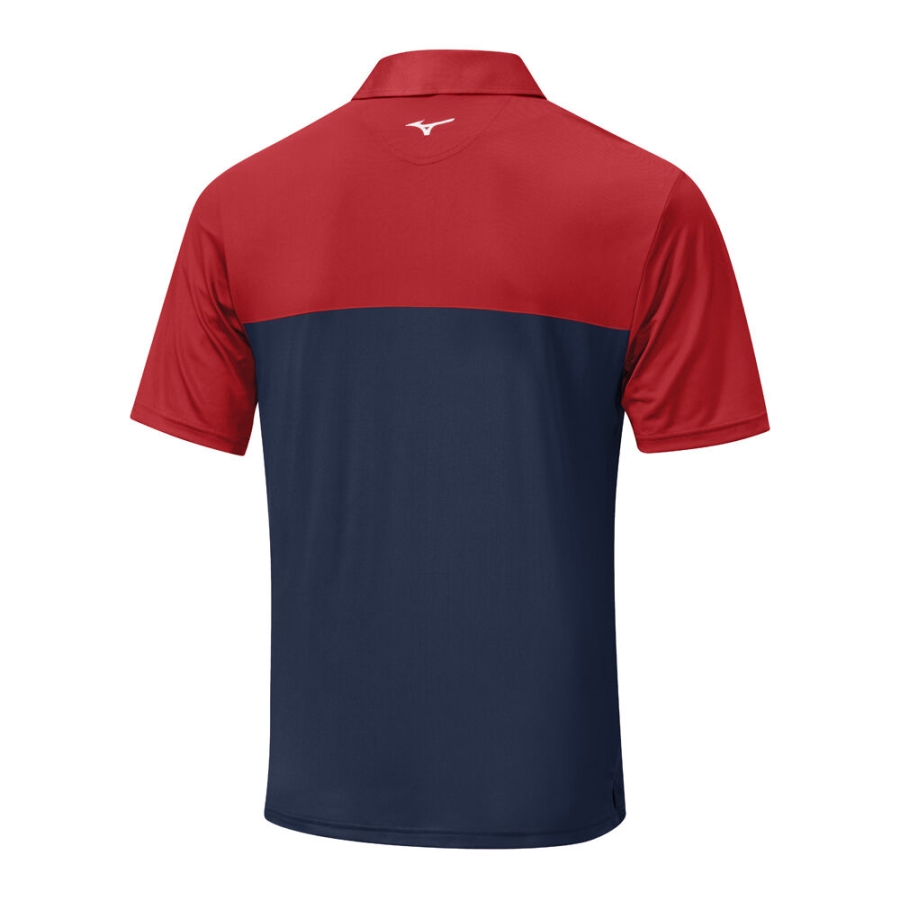 Mizuno Quick Dry Horizon Polo Red