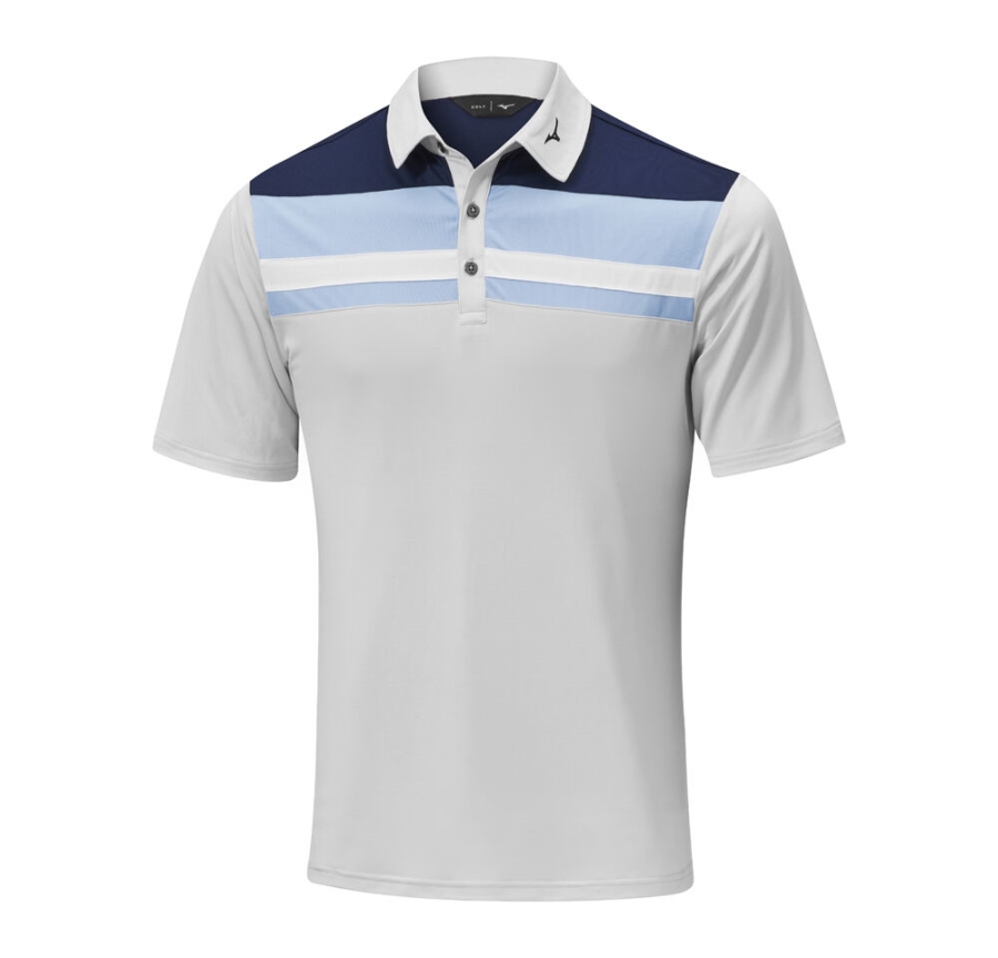 Mizuno Quick Dry Citizen Polo Light Grey