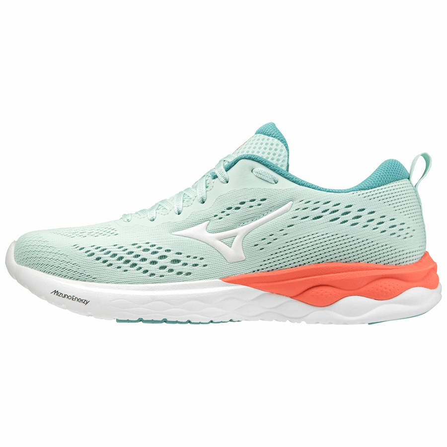 Mizuno Wave Revolt Aqua-White-Coral