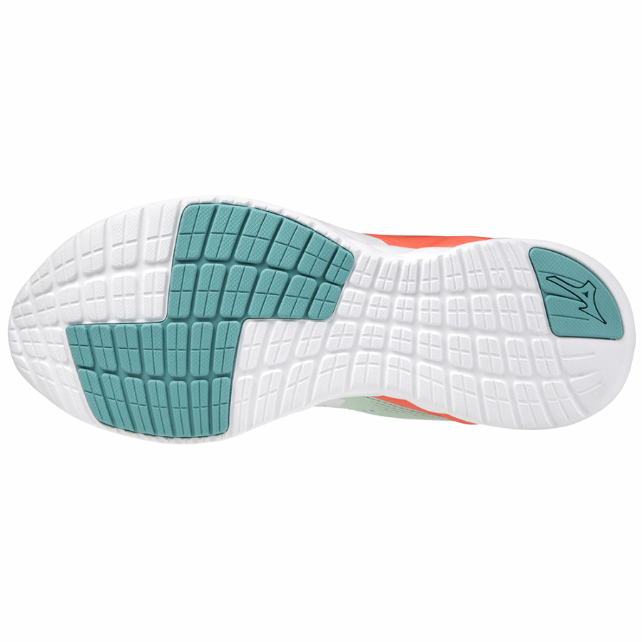 Mizuno Wave Revolt Aqua-White-Coral
