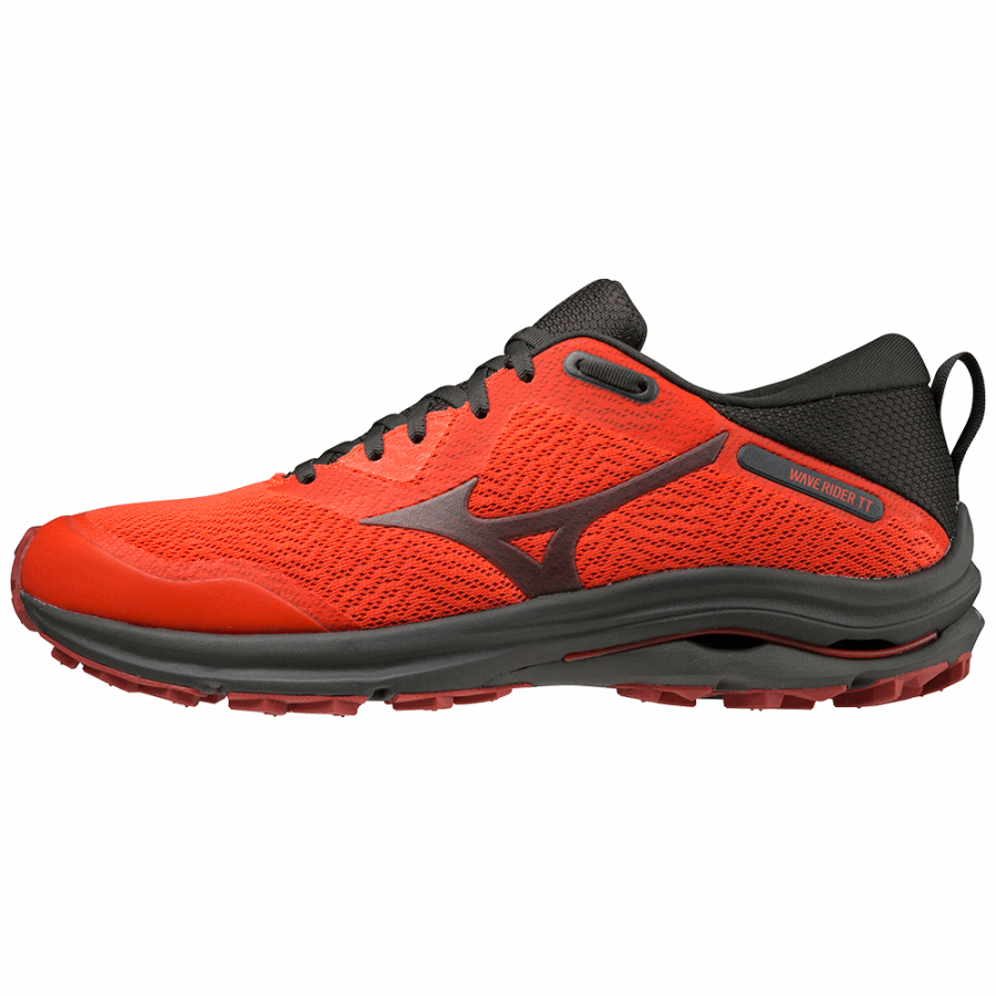 Mizuno Wave Rider Tt Tomato-Black Ink