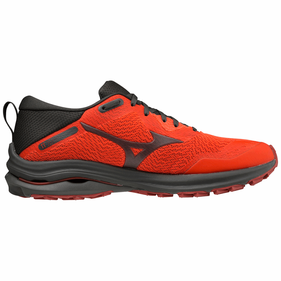 Mizuno Wave Rider Tt Tomato-Black Ink
