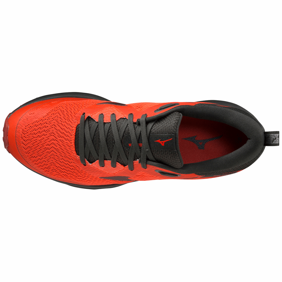 Mizuno Wave Rider Tt Tomato-Black Ink