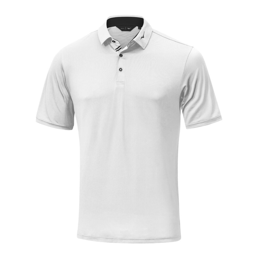 Mizuno Move Tech Quick Dry Polo White