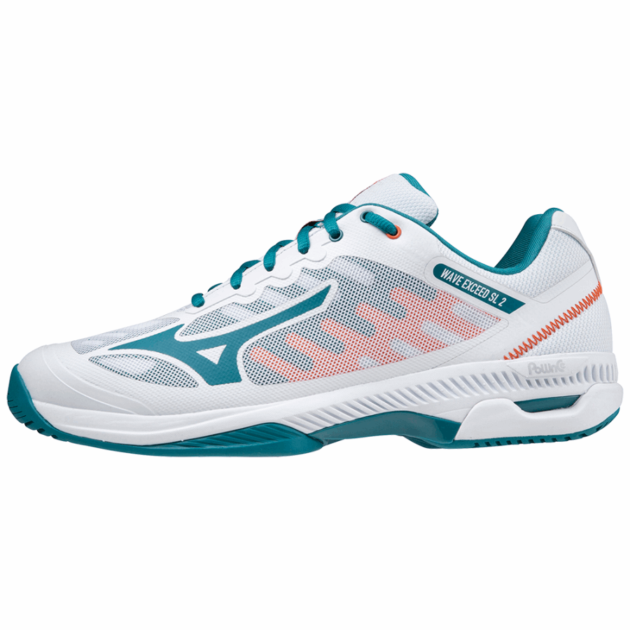 Mizuno Wave Exceed Sl 2 AC White-Blue-Firecracker