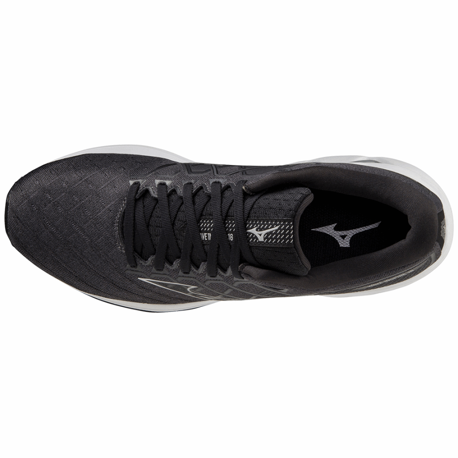 Mizuno Wave Inspire 18 Black-Silver-Ebony