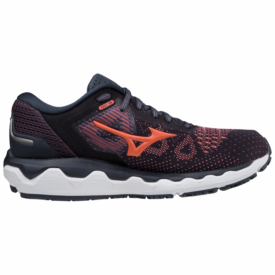 Mizuno Wave Fashion Horizon 5 Nightshade-Coral-Grape