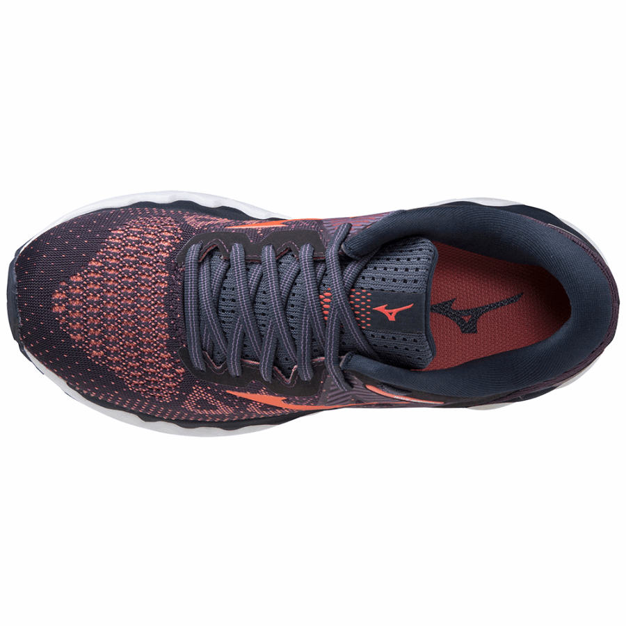 Mizuno Wave Fashion Horizon 5 Nightshade-Coral-Grape