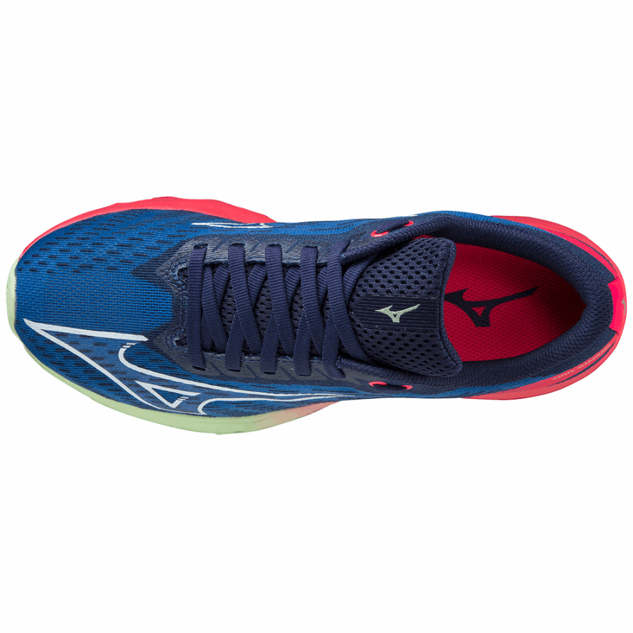 Mizuno Wave Shadow 5 Fashion Blue-Indigo White-Pink
