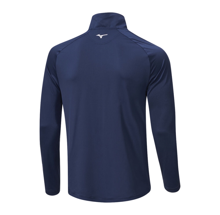 Mizuno Quick Dry Breeze 1/4 Zip Deep Navy