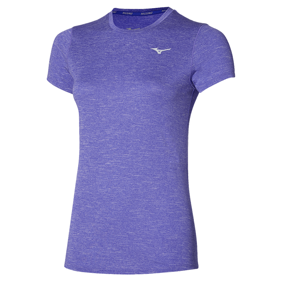 Mizuno Core graphic tee Violet Blue