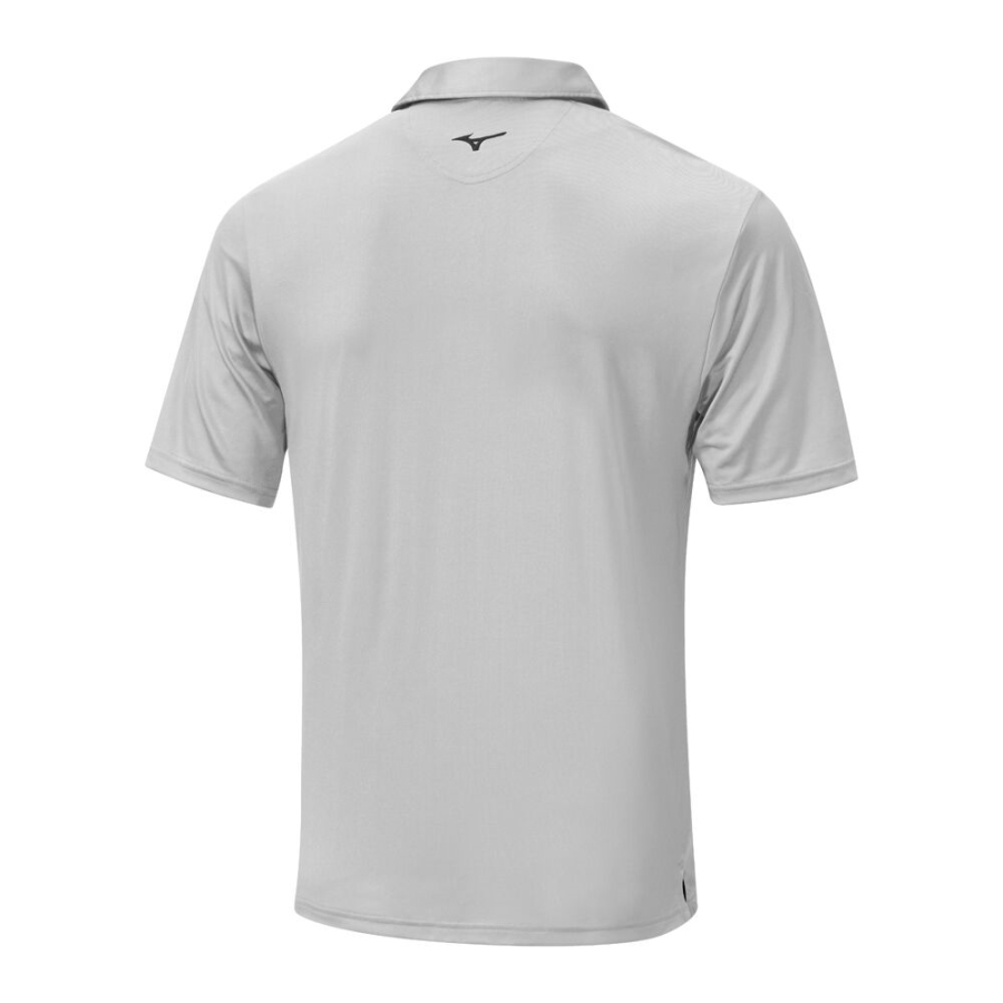 Mizuno Move Tech Quick Dry Polo Light Grey
