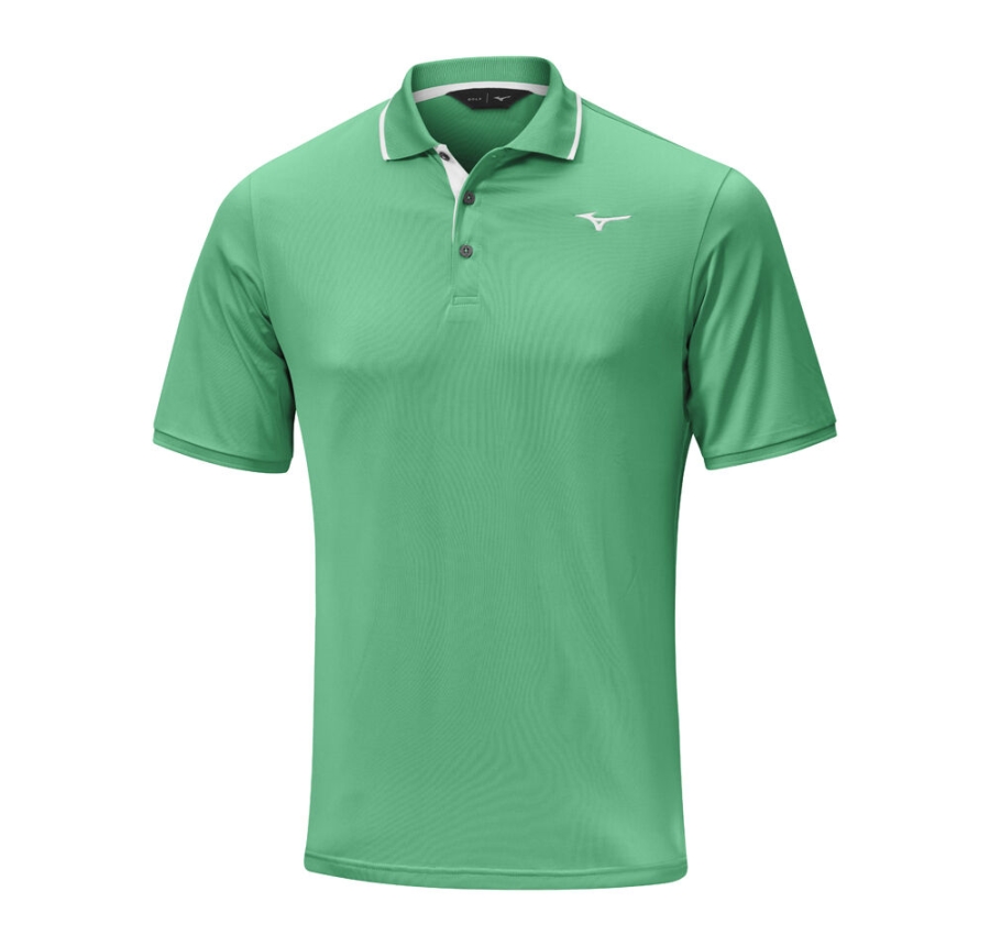 Mizuno Move Tech Quick Dry Polo Plus Mint