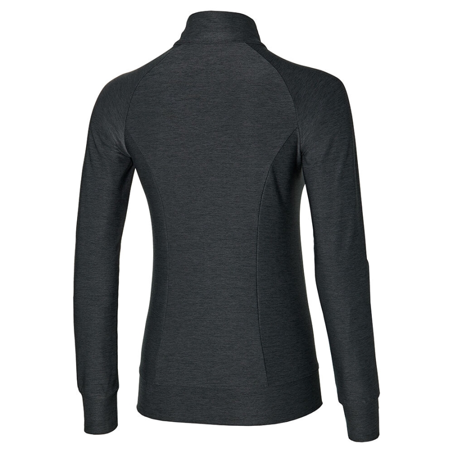 Mizuno Training Jacket Black Melange