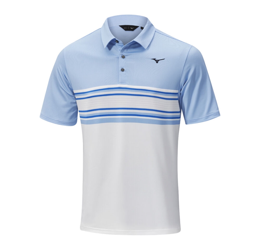 Mizuno Quick Dry Oceanic Polo Blue Bell