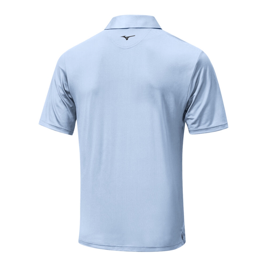 Mizuno Quick Dry Oceanic Polo Blue Bell