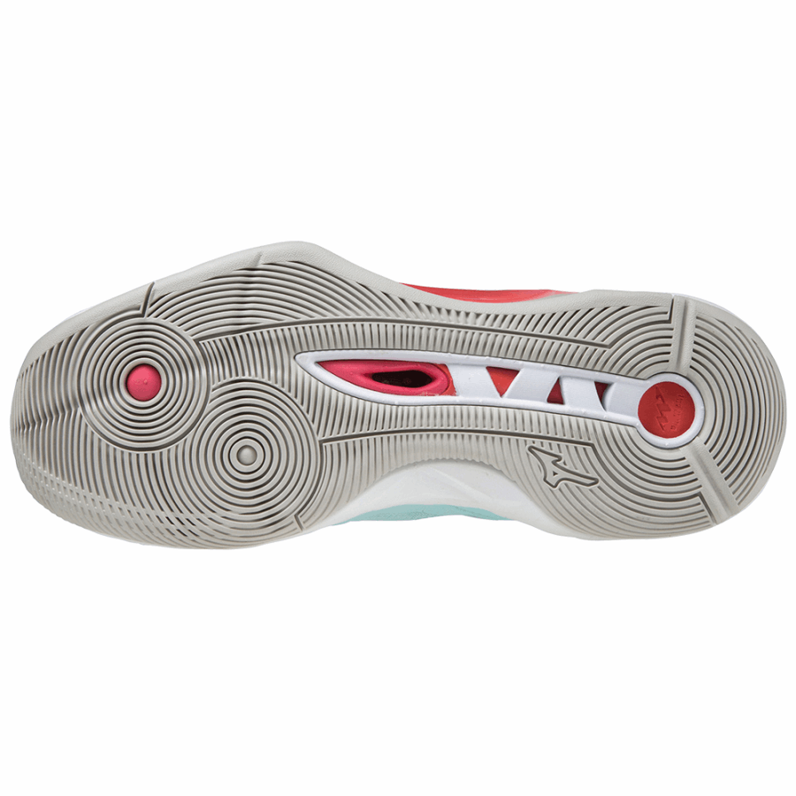 Mizuno Wave Momentum 2 NB Clearwater-White-Cayenne