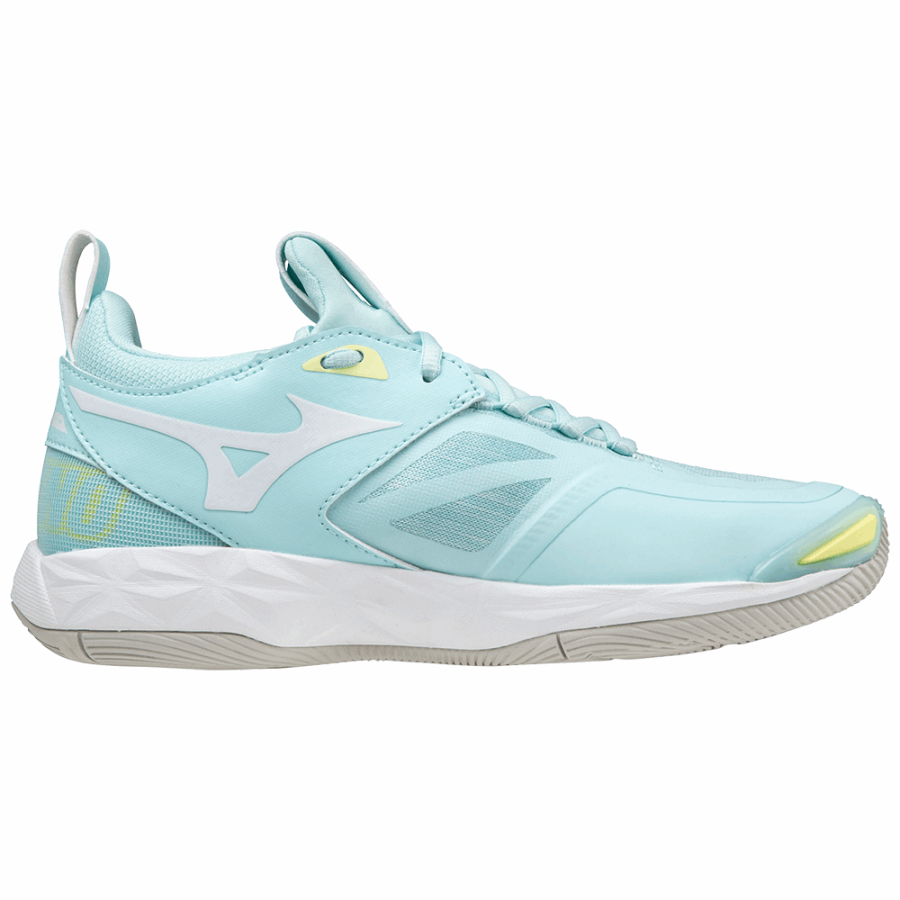 Mizuno Wave Momentum 2 NB Clearwater-White-Cayenne