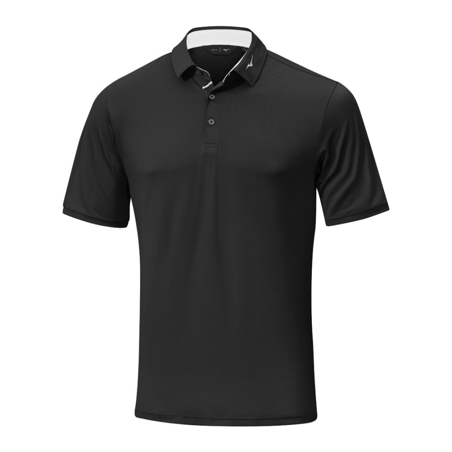 Mizuno Move Tech Quick Dry Polo Black