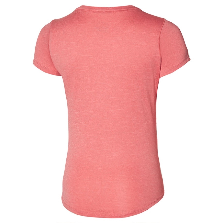 T-shirt Graphique Mizuno Core Rb Rose