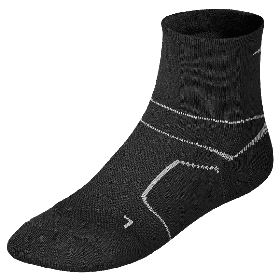 Er Trail Chaussettes Mizuno Noir