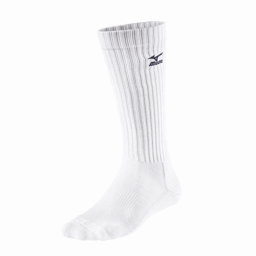 Vb Chaussettes Longues Mizuno Blanc