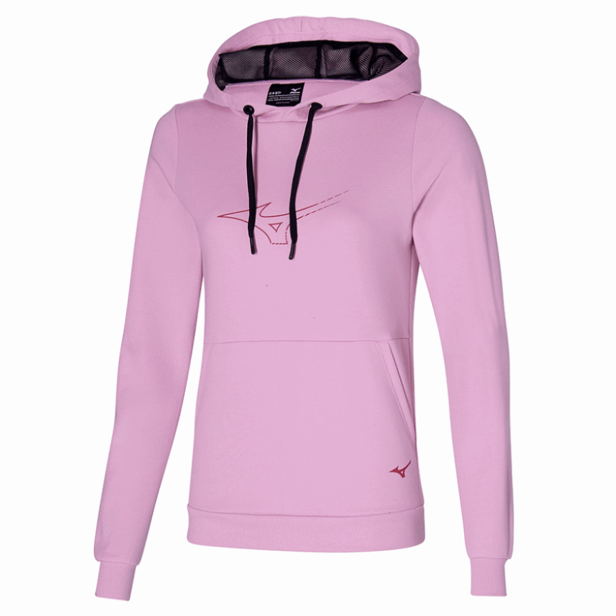 Sweat à Capuche Athlétique K2gc220265 Style Mizuno