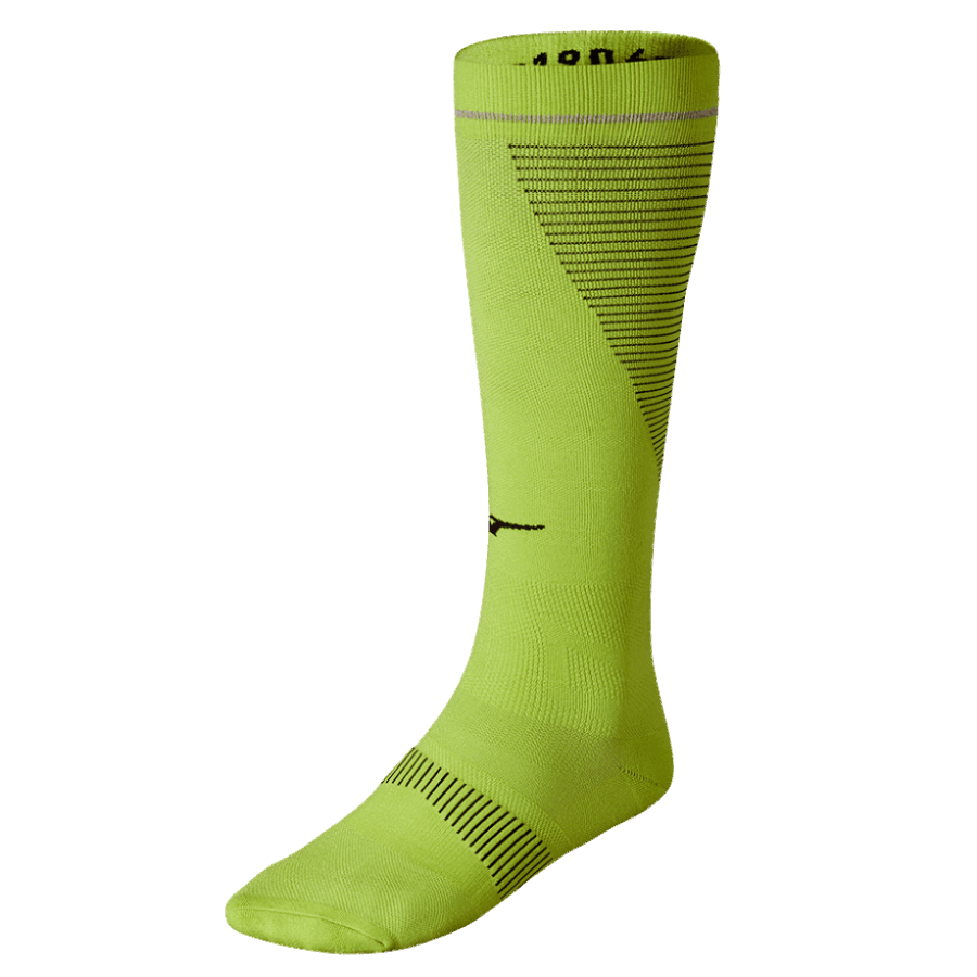 Chaussettes De Compression Mizuno Vertes