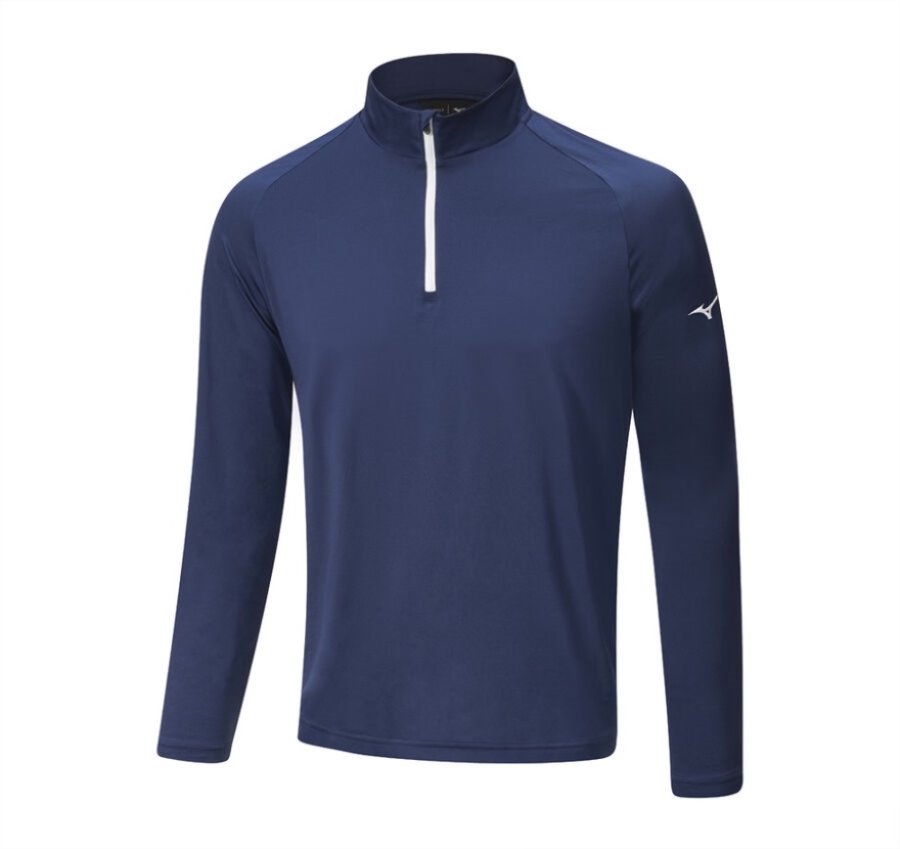 Mizuno Quick Dry Brise 1/4 Zip Marine