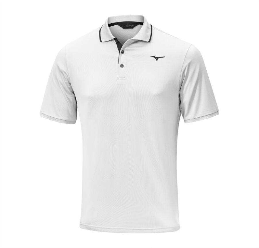 Polo Move Tech à Séchage Rapide Plus Mizuno Blanc