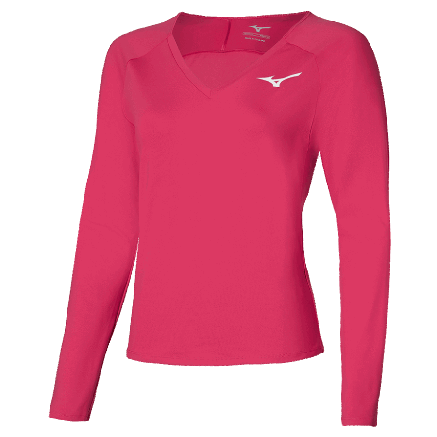 Tee Mizuno L/s Rouge