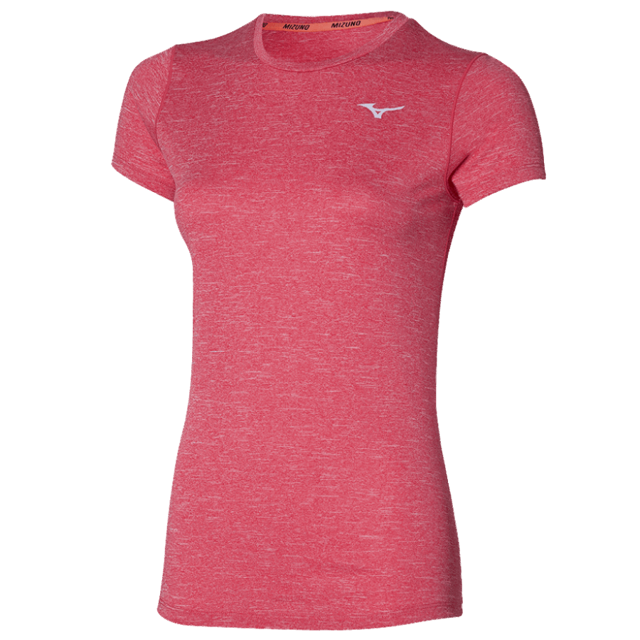 T-shirt Graphique Mizuno Core Rouge